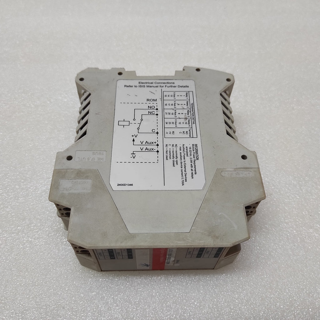 HONEYWELL ISIS-V-1040 RELAY OUTPUT MODULE 2400B1040 24VDC