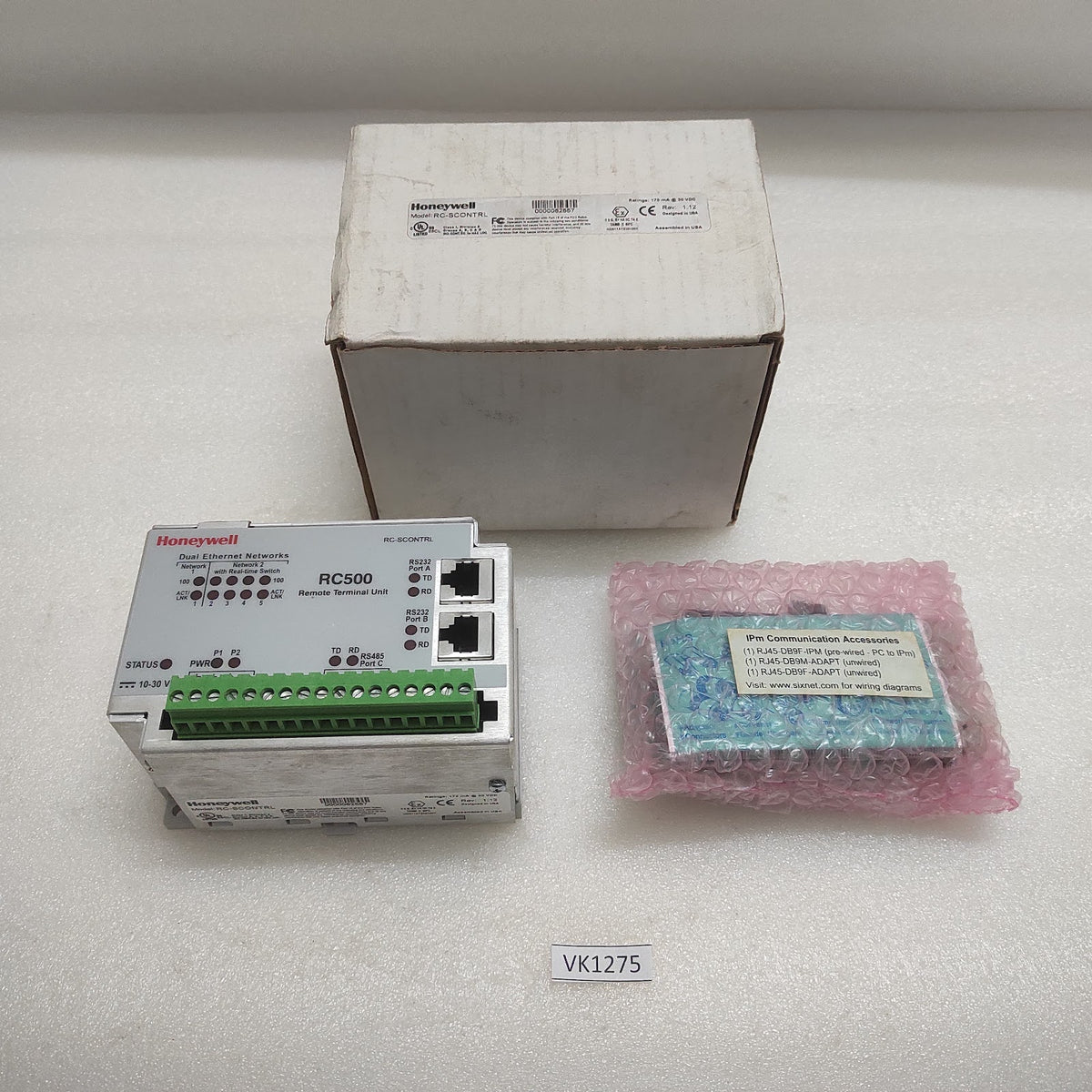 HONEYWELL RC-SCONTRLRC500 REMOTE TERMINAL UNIT 10-30VDC