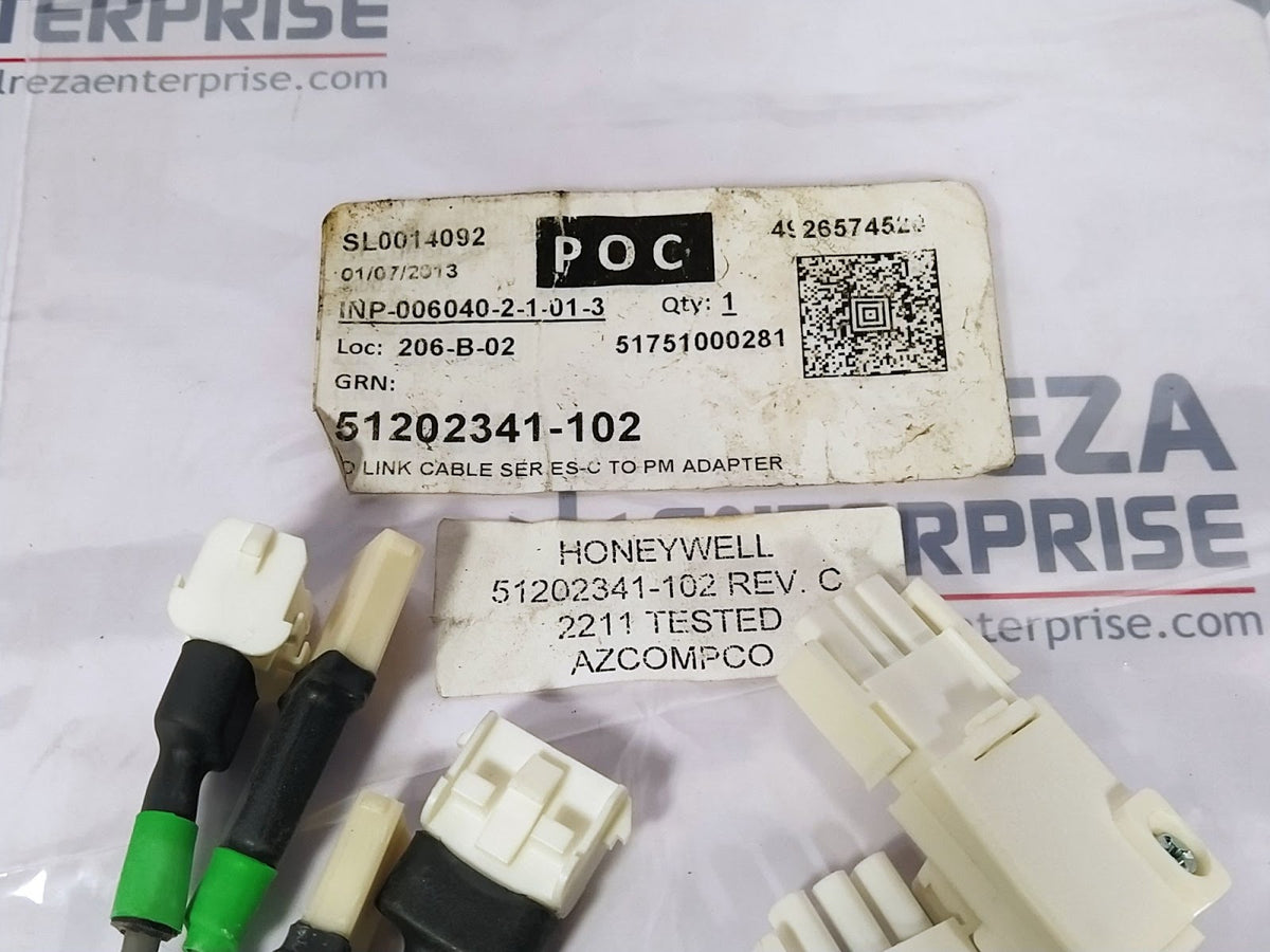 Honeywell 51202341-100 & 51202341-101 Revision C I/O Link Cable