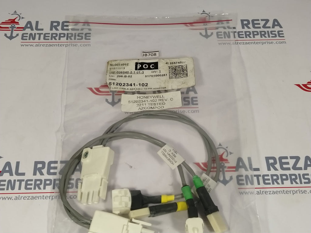 Honeywell 51202341-100 & 51202341-101 Revision C I/O Link Cable