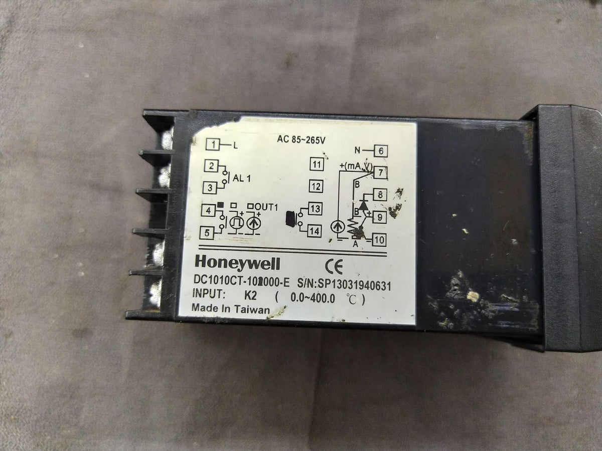 HONEYWELL DC1010 TEMPERATURE CONTROLLER DC1010CT-102000-E