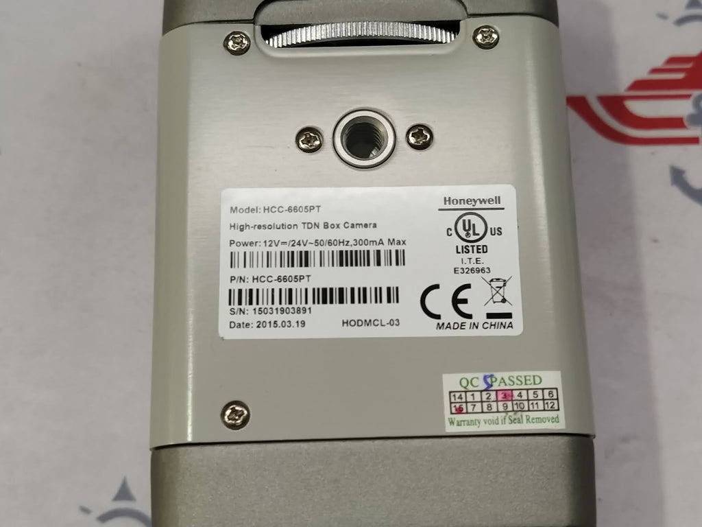 HONEYWELL HCC-6605PT HIGH RESOLUTION TDN BOX CAMERA 12V/24V