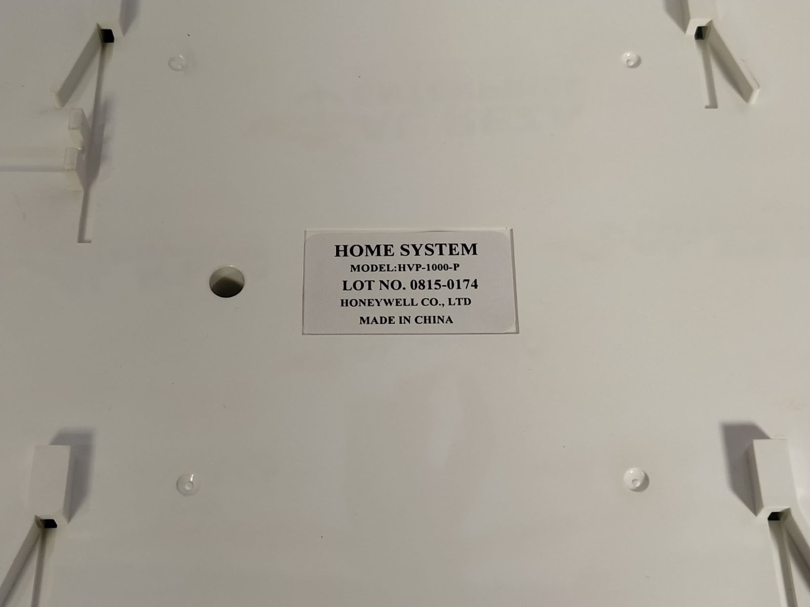 Honeywell HVP-1000-P Home System