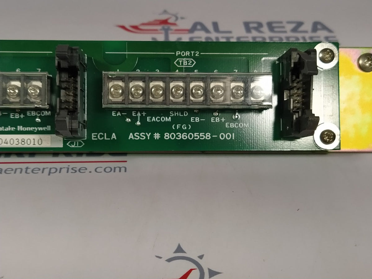 Honeywell J-ELA00 704038010 Revision A 80360558-001
