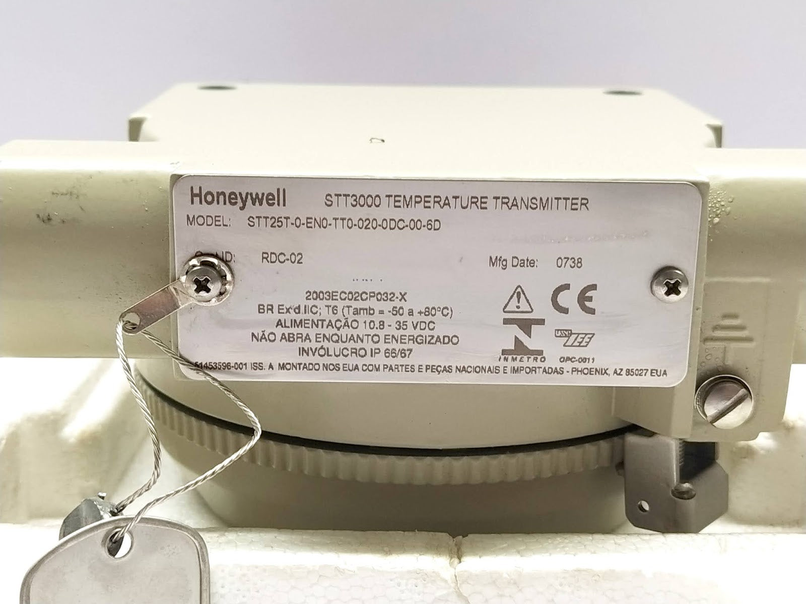Honeywell STT3000 Temperature Transmitter STT25T-0-EN0-TT0-020-0DC-00-6D