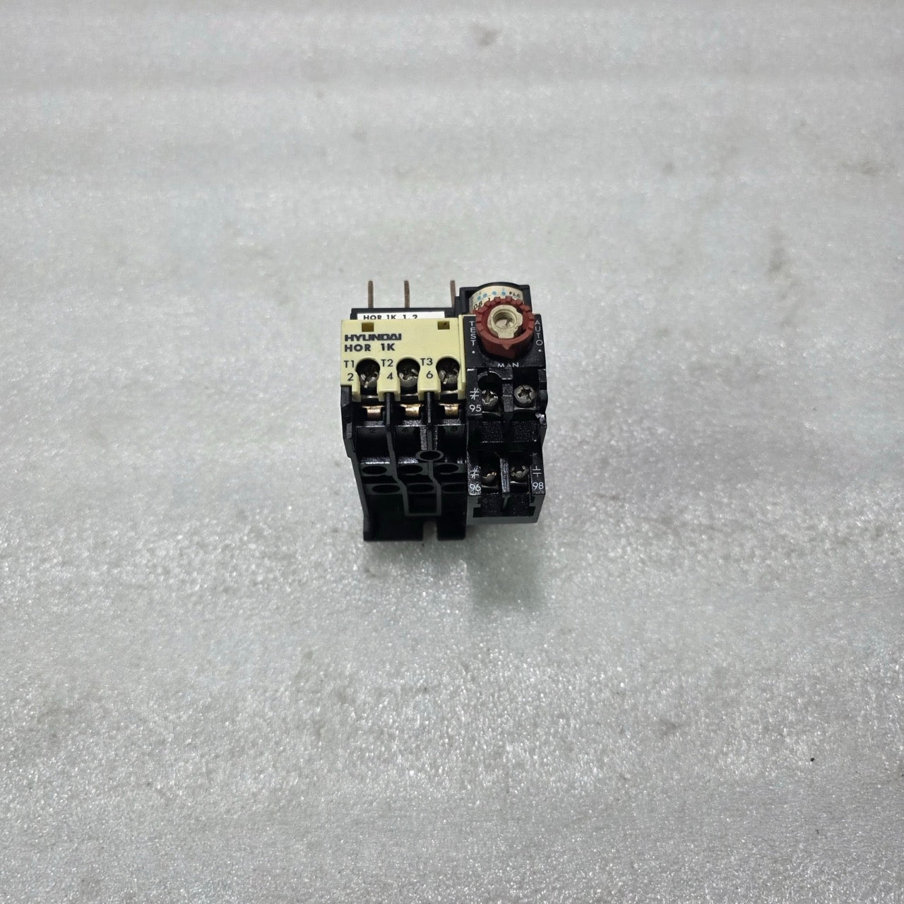 HYUNDAI HOR 1K 1.2 THERMAL OVERLOAD RELAY 3 POLE 0.8-1.2A (FLC DIAL)
