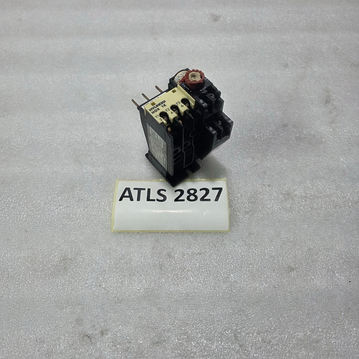 HYUNDAI HOR 1K 1.2 THERMAL OVERLOAD RELAY 3 POLE 0.8-1.2A (FLC DIAL)