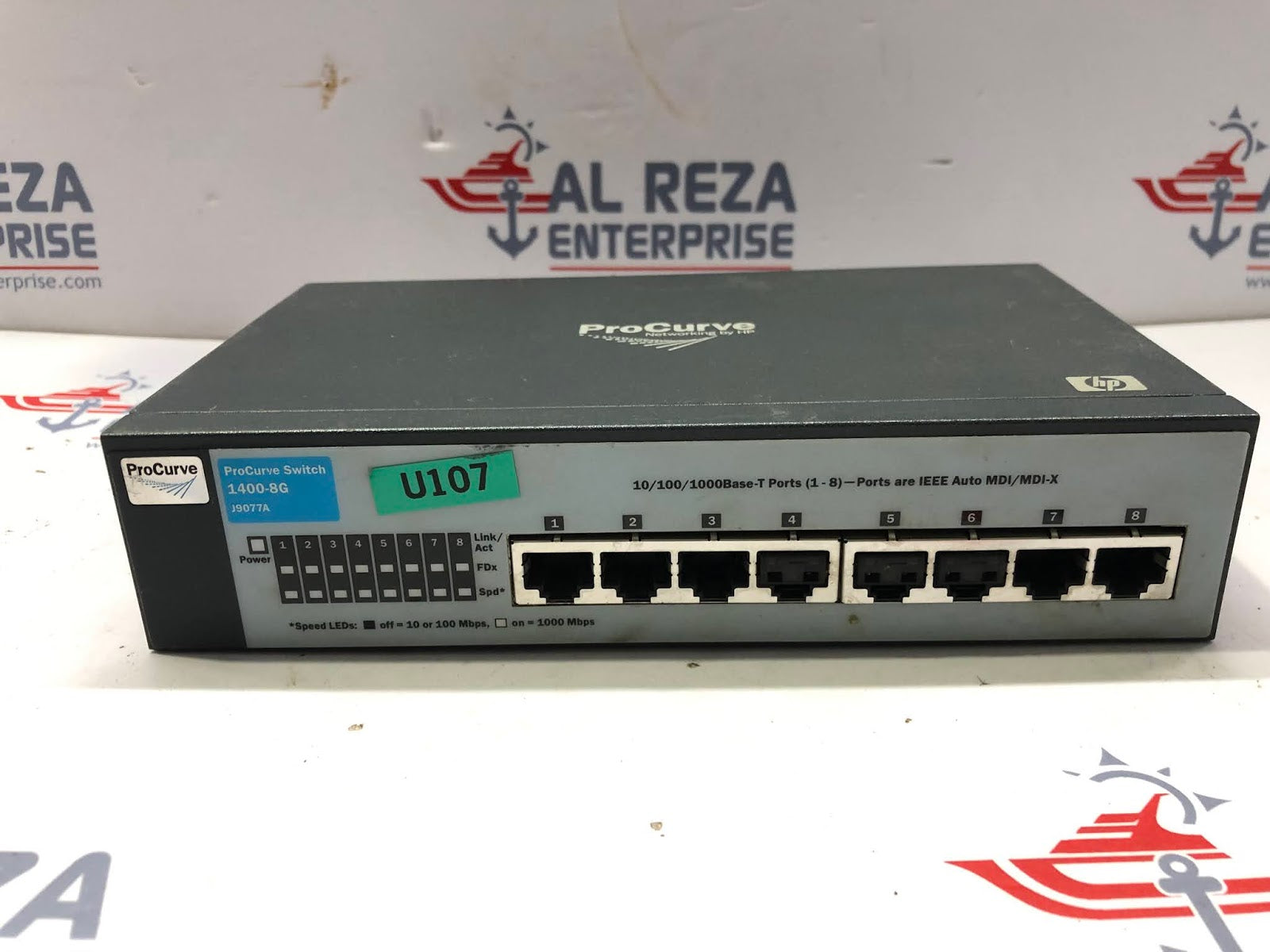 HP PROCURVE J9077A 1400-8G SWITCH