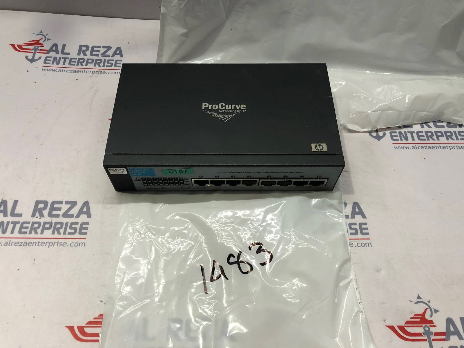HP PROCURVE J9077A 1400-8G SWITCH