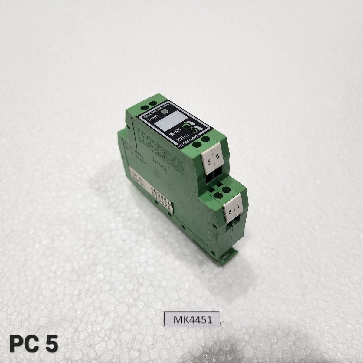 HYOMYUNG ENG CO ISOLATION AMPLIFIER 4-20mA DC24V
