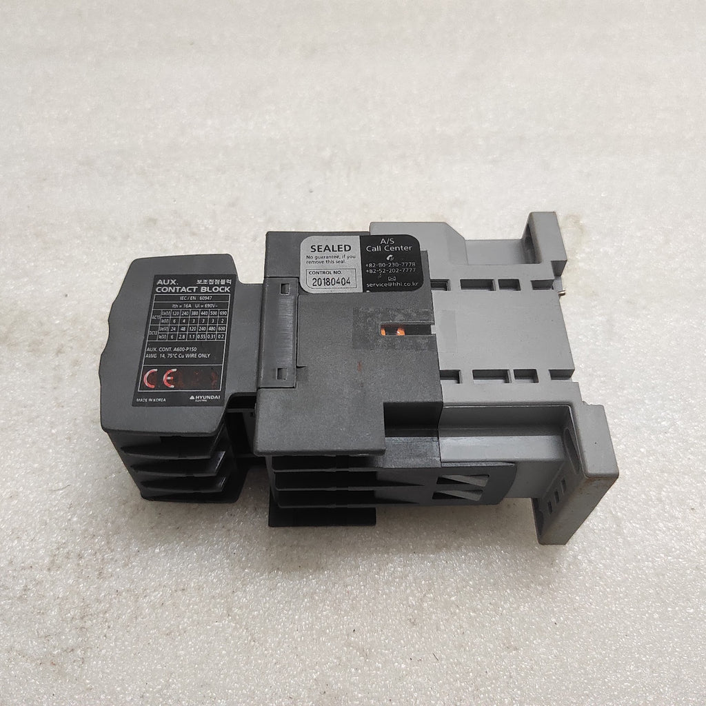 HYUNDAI UMX 22 MAGNETIC CONTACTOR COIL VOLTAGE 100-110V UAB22 RELAY