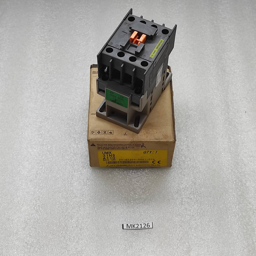HYUNDAI UMX 31 CONTACTOR RELAY COIL VOLTAGE 100-110V