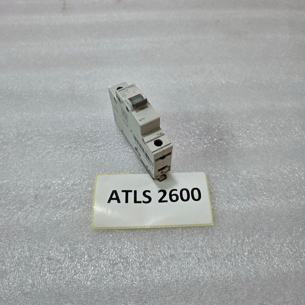 HAGER Y1106 6A 1-POLE TYPE C MCB 6KA APTIS SERIES DIN RAIL MINIATURE CIRCUIT BRE