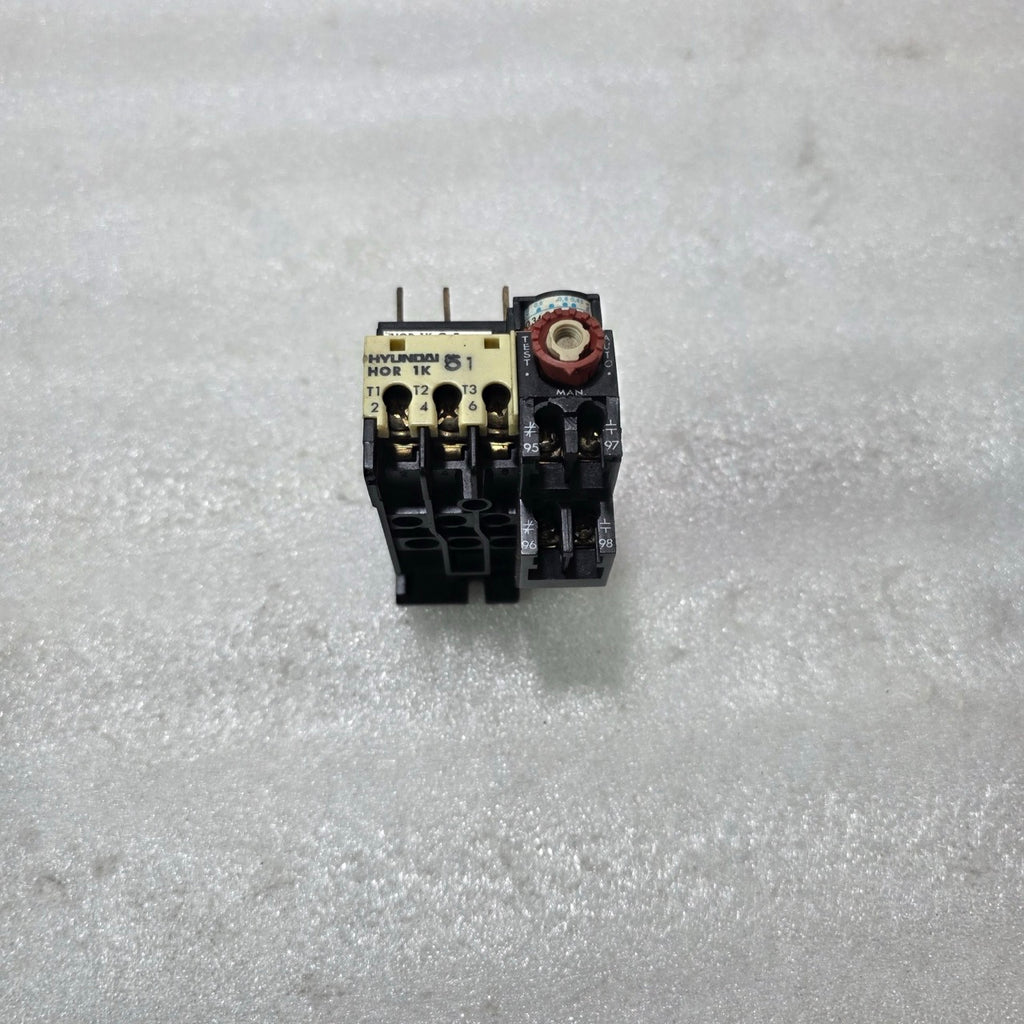 HYUNDAI HOR 1K 0.5 / HOR 1K0.5 THERMAL OVERLOAD RELAY 0.34A – 0.5A 1NO+1NC