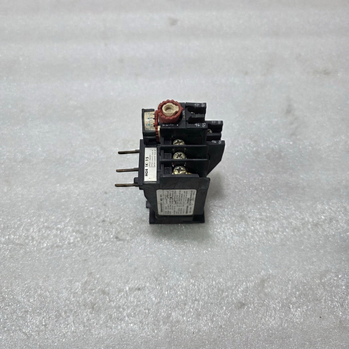 HYUNDAI HOR 1K 15 / HOR 1K15 THERMAL OVERLOAD RELAY 11A – 15A 1NO+1NC