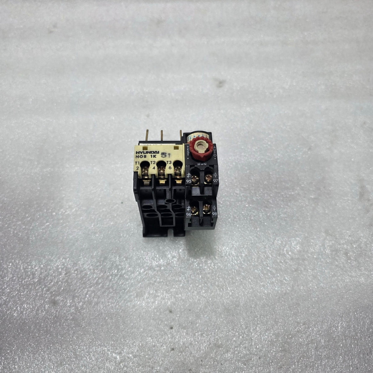 HYUNDAI HOR 1K 3 / HOR 1K3 THERMAL OVERLOAD RELAY 0.5A – 3A 1NO+1NC Up to 660V