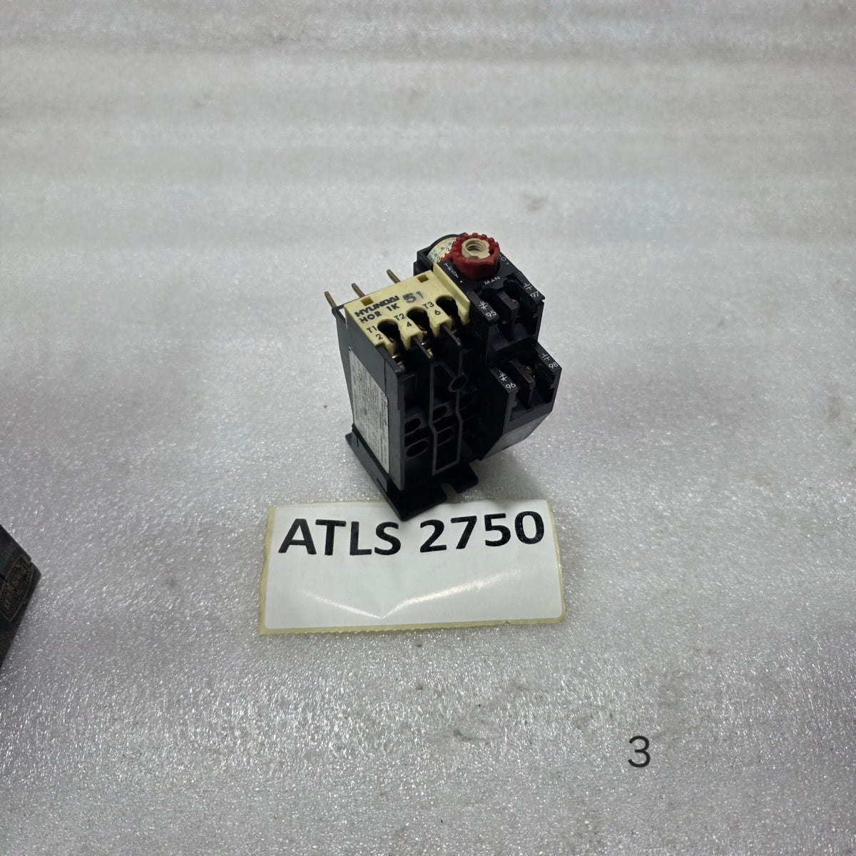 HYUNDAI HOR 1K 3 / HOR 1K3 THERMAL OVERLOAD RELAY 0.5A – 3A 1NO+1NC Up to 660V