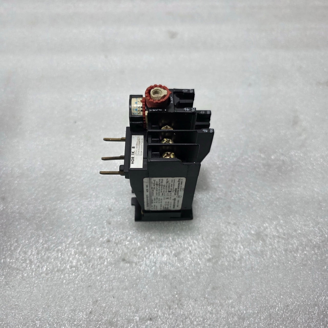 HYUNDAI HOR 1K 8 / HOR 1K8 THERMAL OVERLOAD RELAY 5A – 8A 1NO+1NC Up to 660V AC