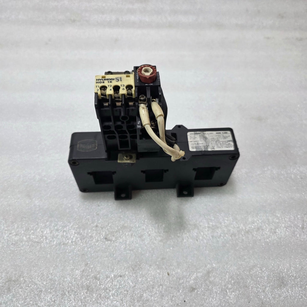HYUNDAI HOR 1L80 THERMAL OVERLOAD RELAY WITH CT BLOCK 40A – 80A (via CT block)