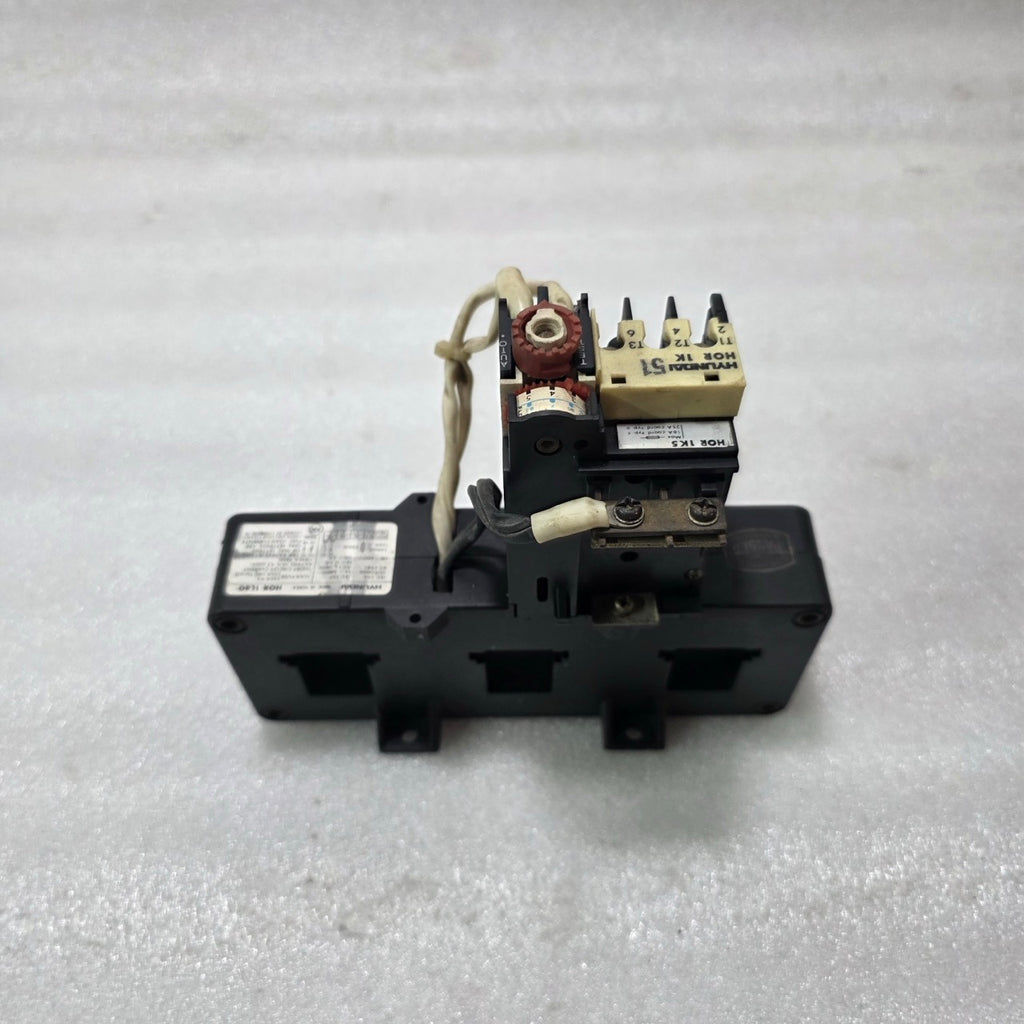 HYUNDAI HOR 1L80 THERMAL OVERLOAD RELAY WITH CT BLOCK 40A – 80A (via CT block)