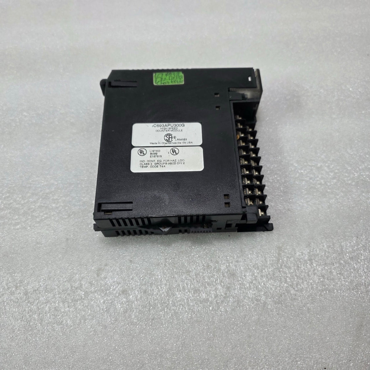 GE FANUC IC693APU300G HIGH SPEED COUNTER MODULE SERIES 90-30 PLC 20-PT