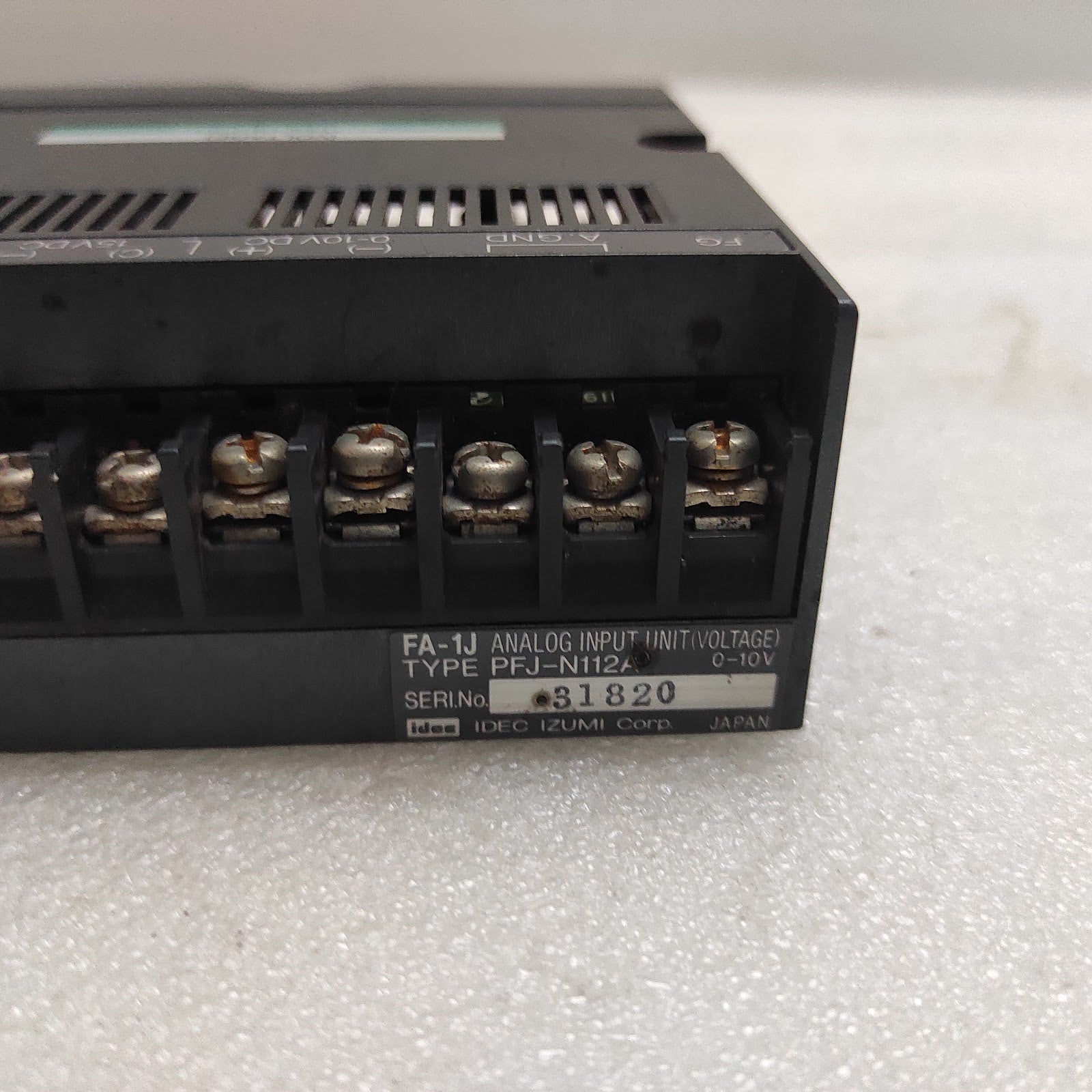 IDEC PFJ-N112A INPUT UNIT