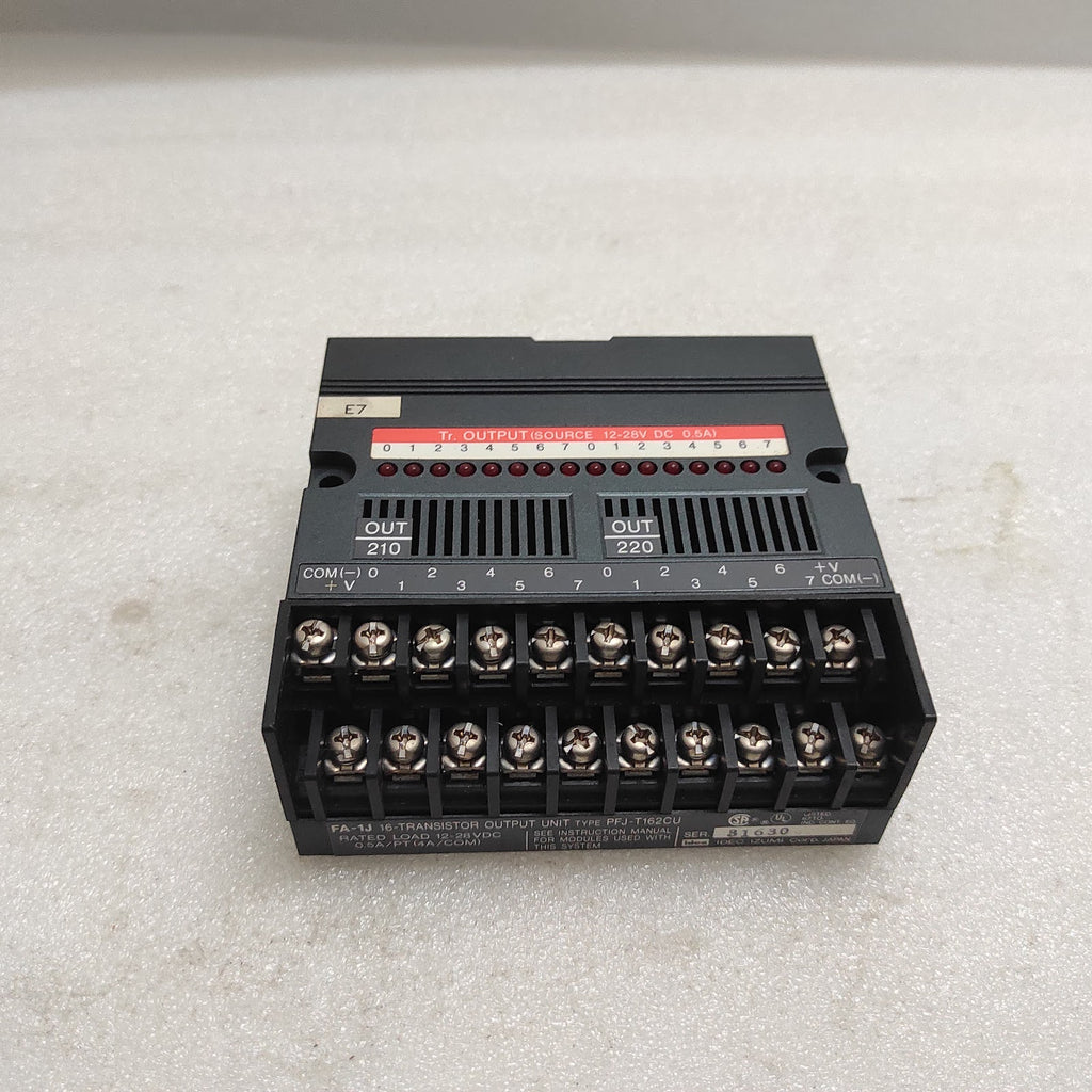 IDEC PFJ-T162CU 16-TRANSISTOR OUTPUT UNIT