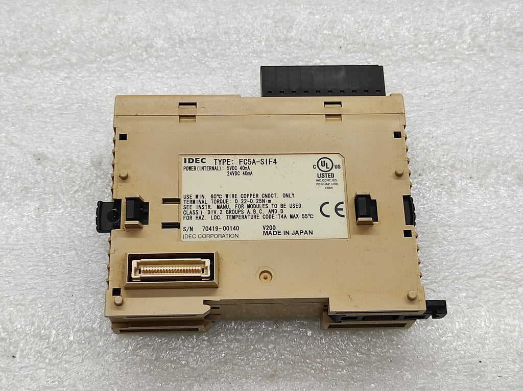 IDEC FC5A-SIF4 PLC EXPANSION MODULE