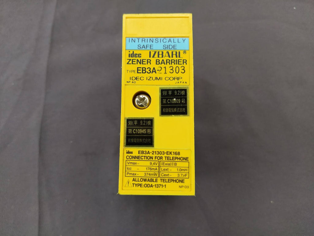 IDEC IZBARL EB3A-21303 Zener Barrier EB3A-21303-EK168
