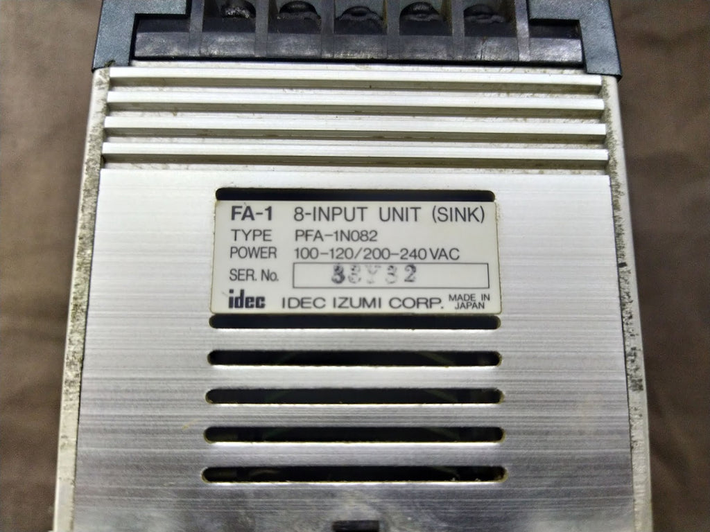 IDEC PFA-1N082 8-INPUT UNIT 100-120/200-240VAC