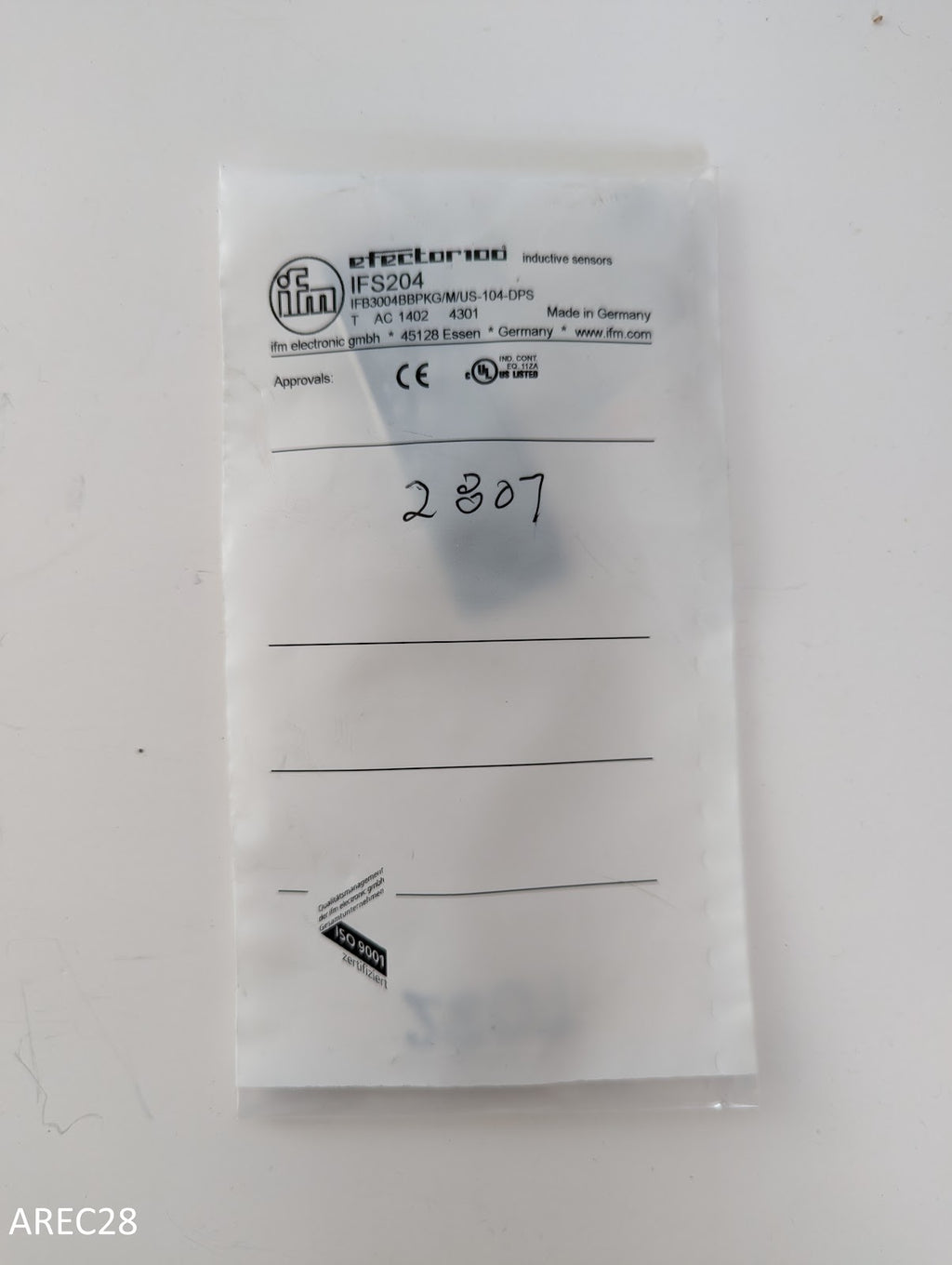 IFM Inductive sensors IFB3004BBPKG/M/US-104-DPS