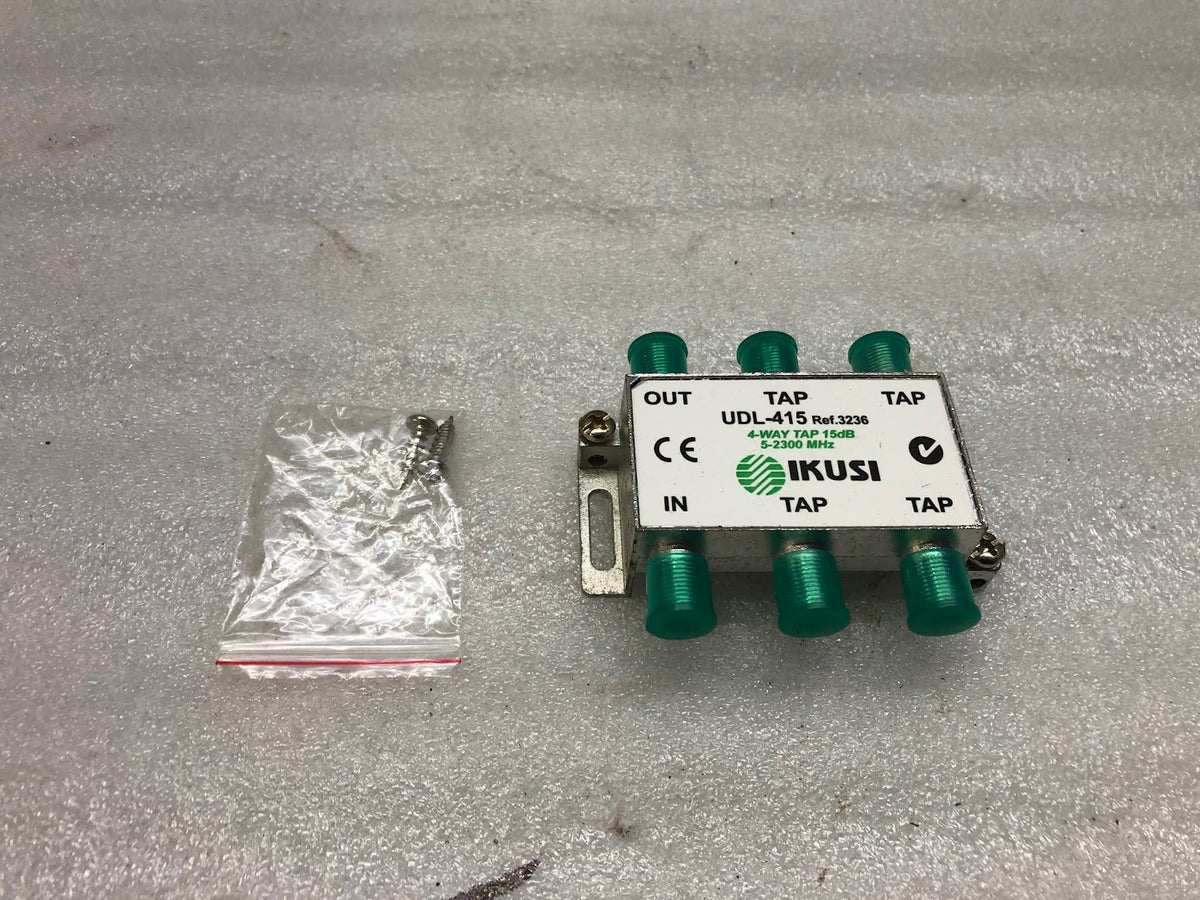 IKUSI UDL-415 4-WAY TAP SPLITTER 3236 5-2300 MHz