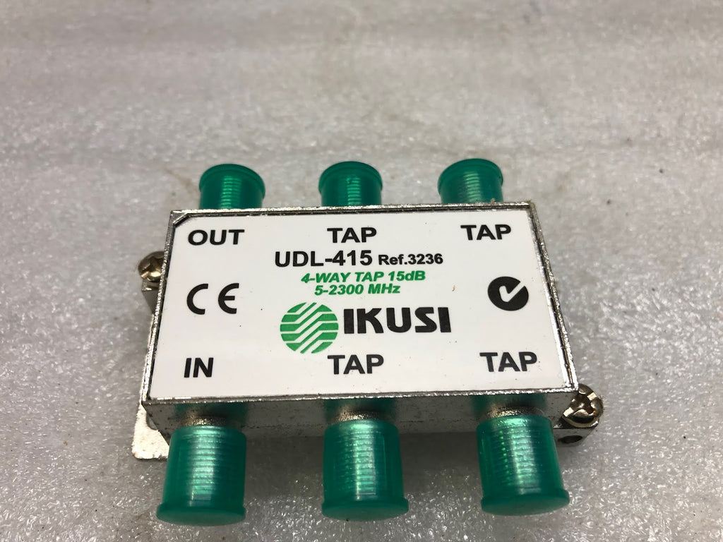 IKUSI UDL-415 4-WAY TAP SPLITTER 3236 5-2300 MHz