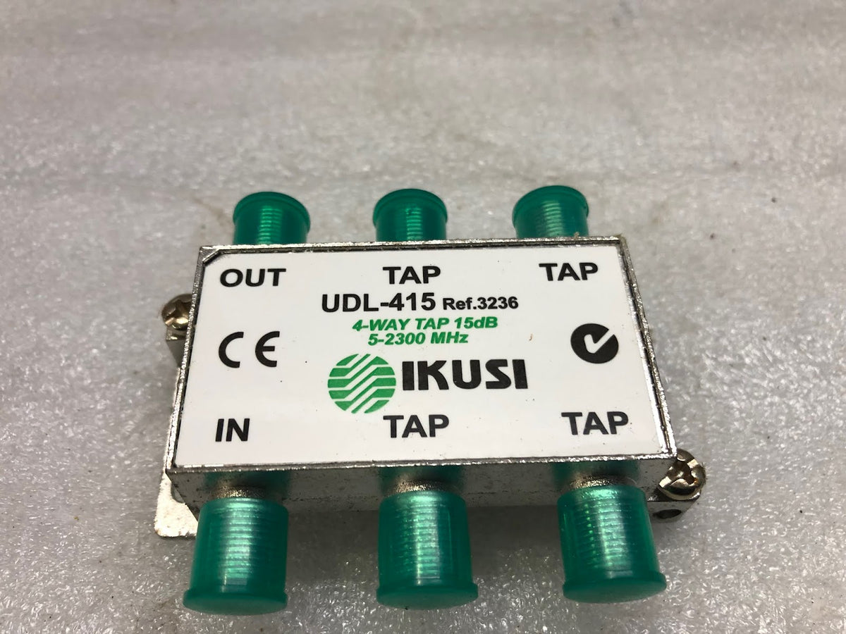 IKUSI UDL-415 4-WAY TAP SPLITTER 3236 5-2300 MHz
