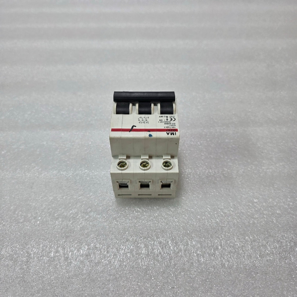 IMA DZ47 16A TYPE 2 3 POLE MINIATURE CIRCUIT BREAKER MCB 415V 7KA