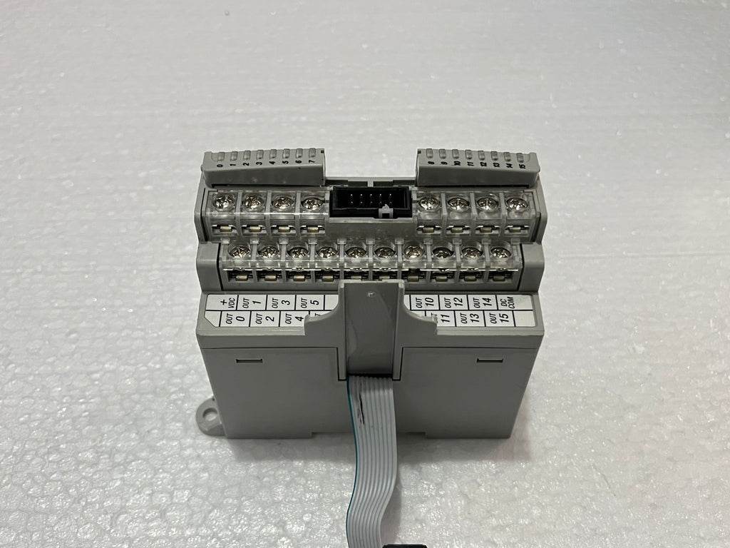 ALLEN BRADLEY CAT 1762-OB16 SER A SOLID STATE OUTPUT MODULE