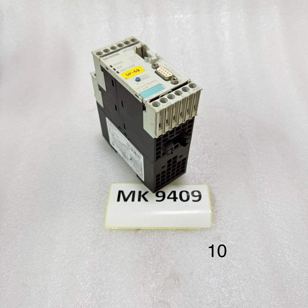 SIEMENS 3UF7010-1AU00-0 SIMOCODE PRO V Motor Management Unit with PROFIBUS DP In