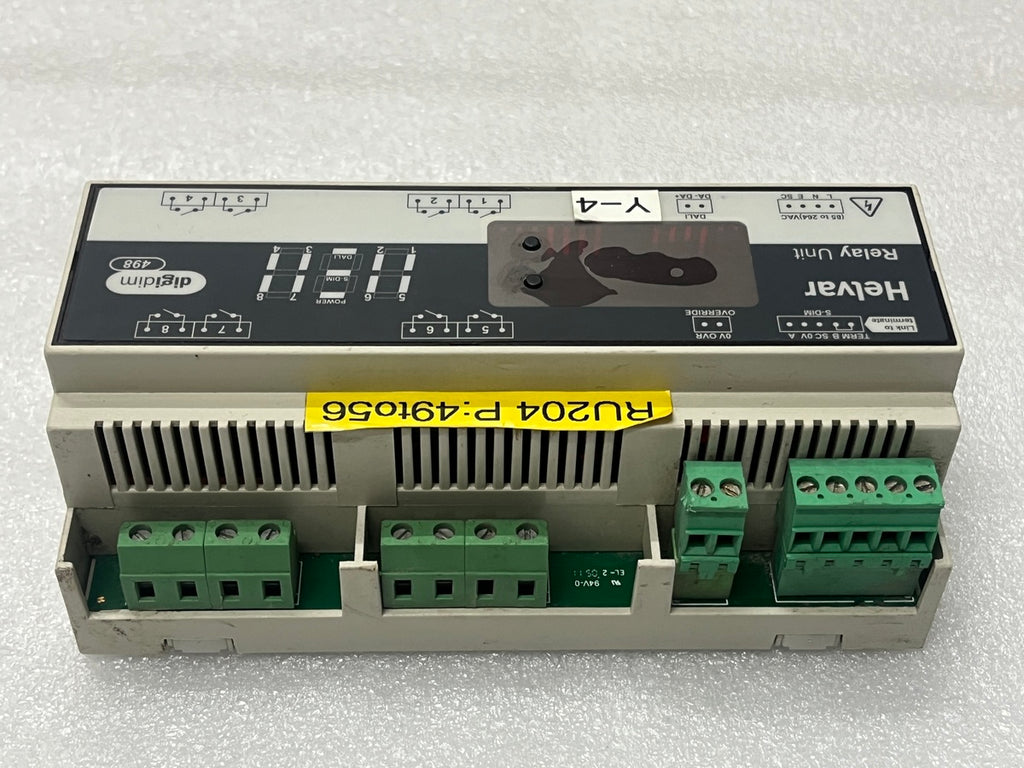 HELVAR 498 RELAY UNIT 85-264V AC V1.1 128A