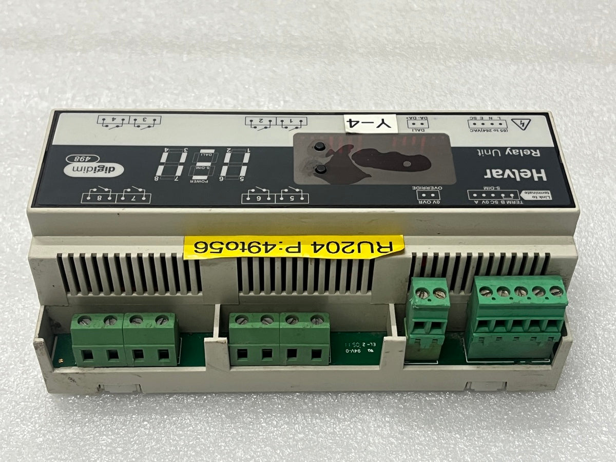 HELVAR 498 RELAY UNIT 85-264V AC V1.1 128A