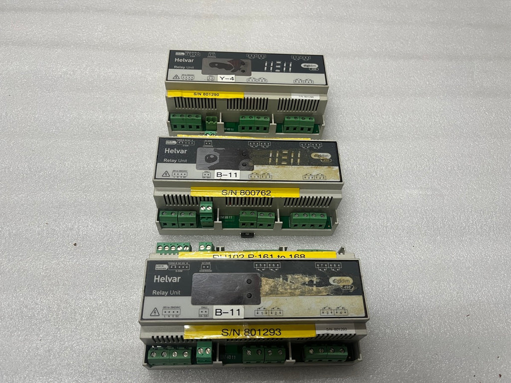 HELVAR 498 RELAY UNIT 85-264V AC V1.1 128A
