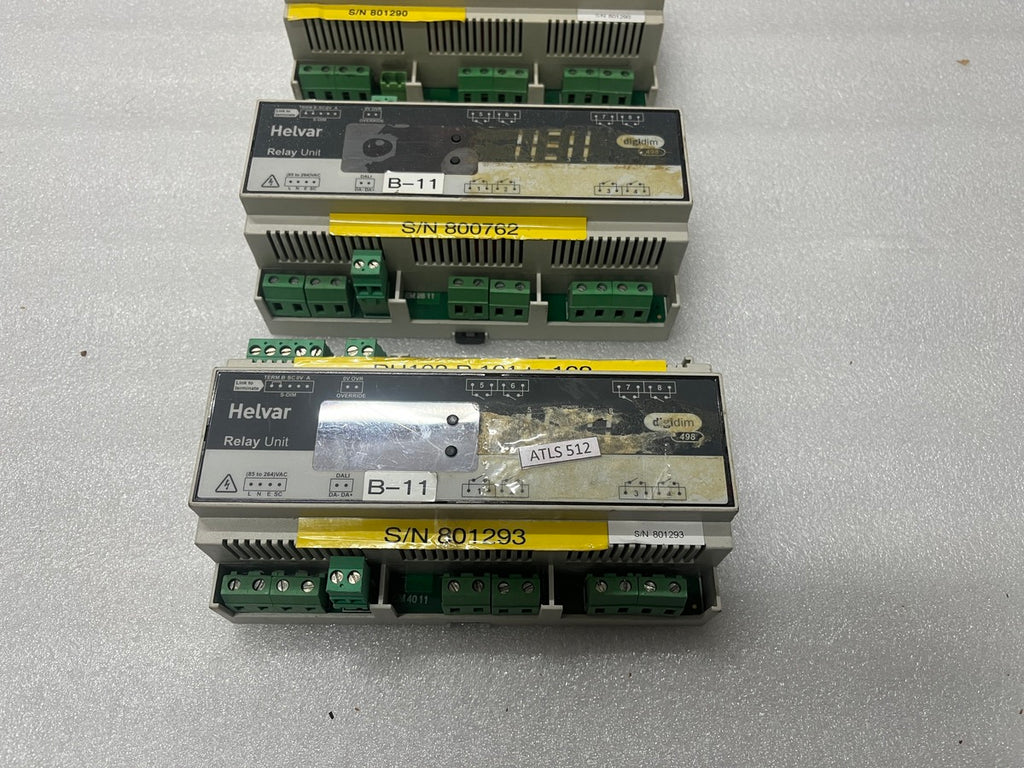 HELVAR 498 RELAY UNIT 85-264V AC V1.1 128A