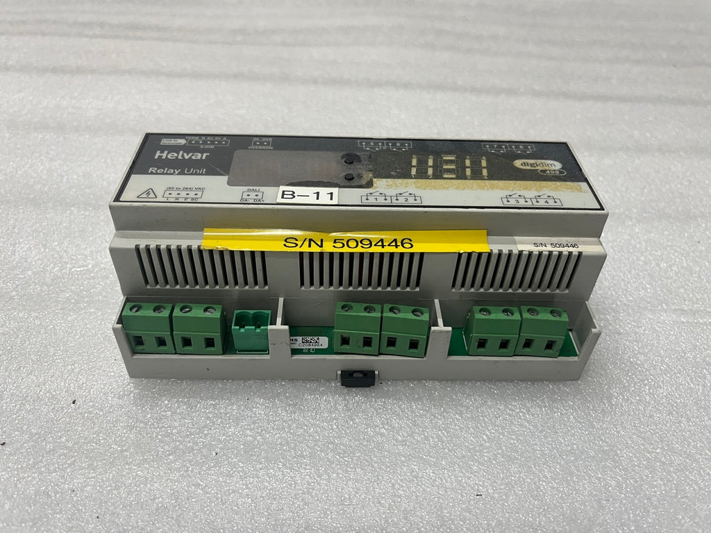 HELVAR 498 RELAY UNIT 85-264V AC V1.1 80A RMS