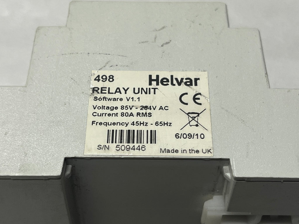 HELVAR 498 RELAY UNIT 85-264V AC V1.1 80A RMS