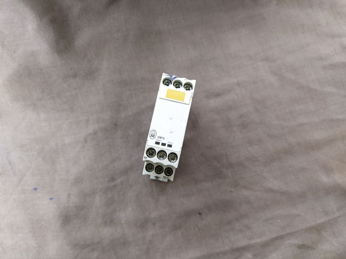 3 X KLOCKNER MOELLER EMT6 THERMISTOR OVERLOAD RELAY LOT OF 3 UNIT