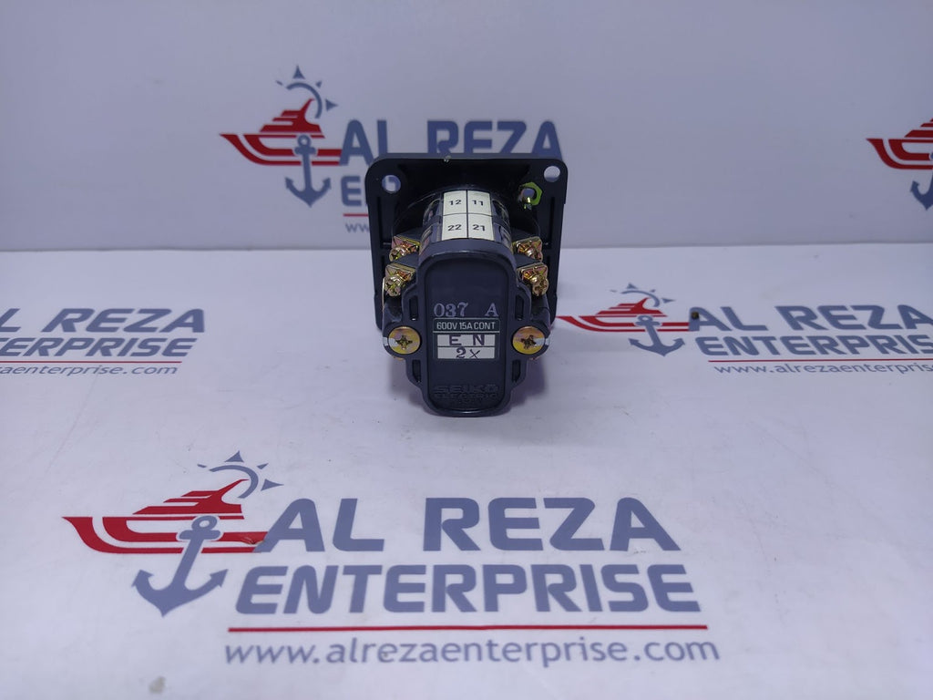 Seiko Electric EN 2X Cam Switch 600V 15A CONT