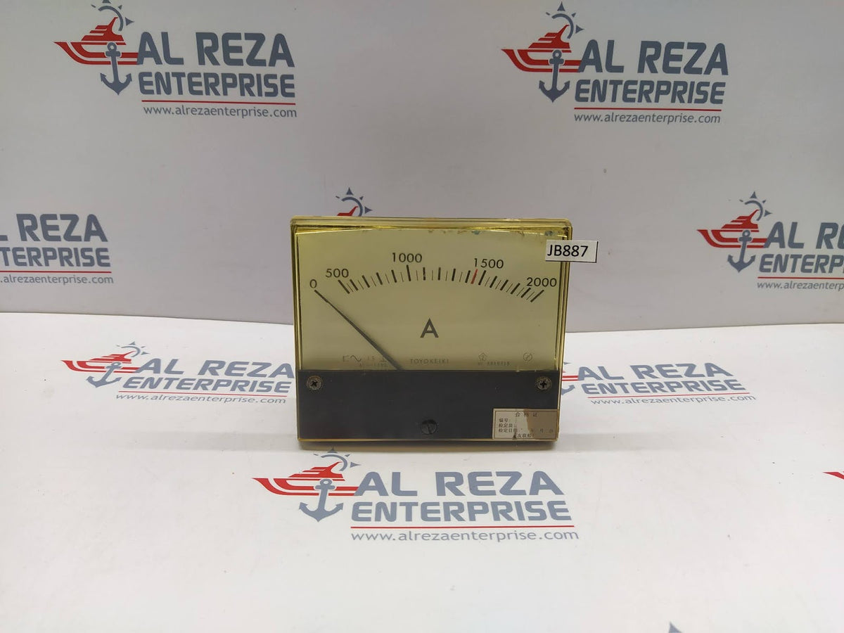 TOYO KEIKI ACF-12NB AMMETER CT 2000A/5A