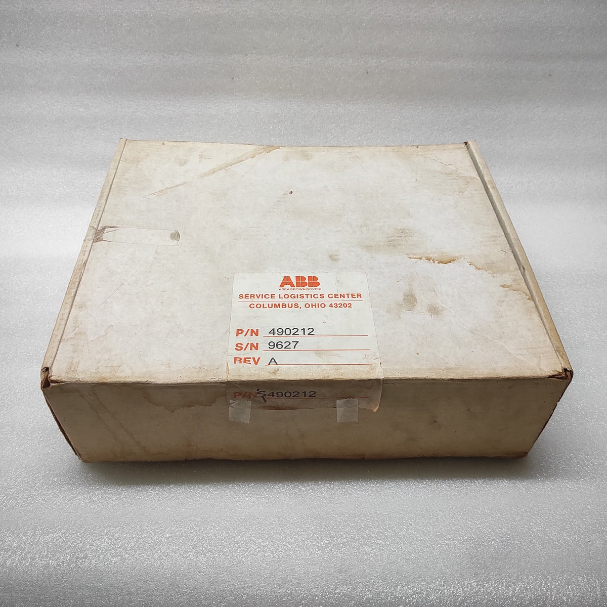 ABB 490212 DRIVE CONTROL MODULE