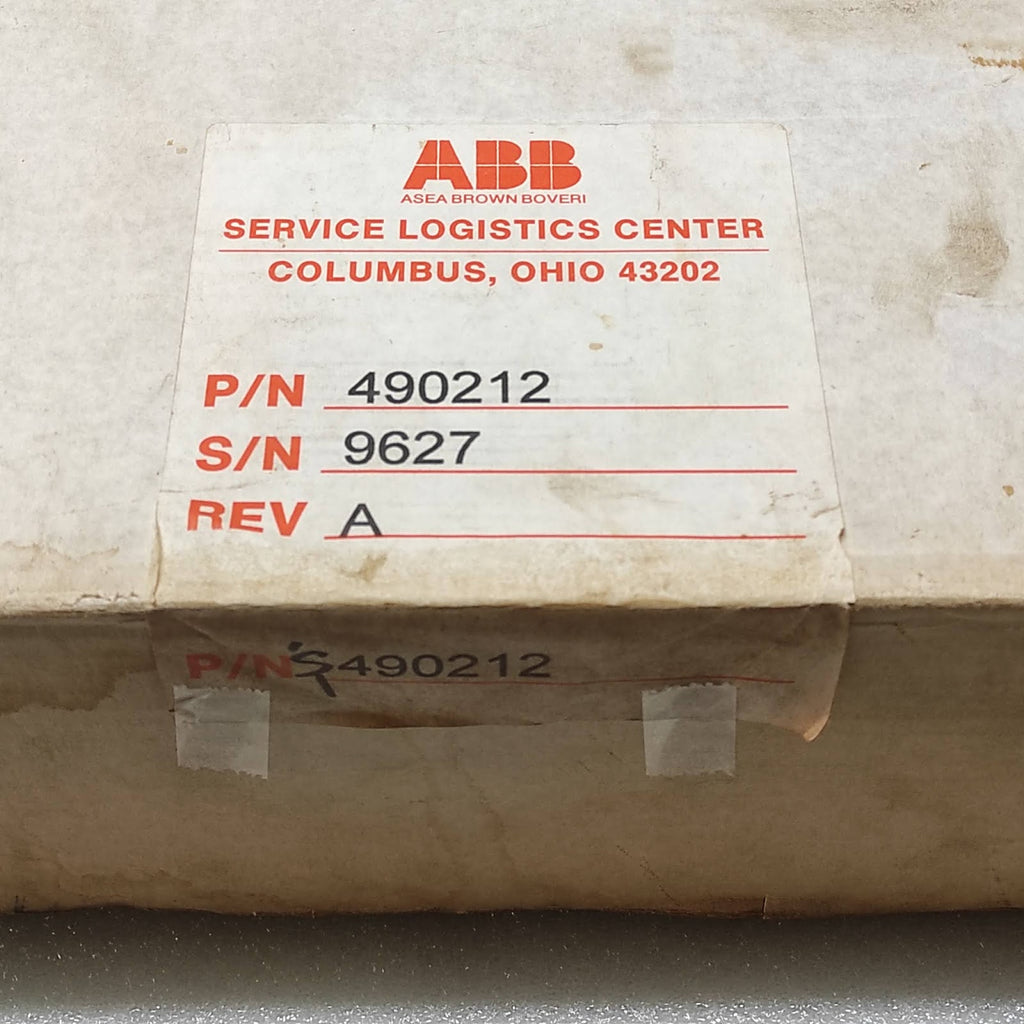 ABB 490212 DRIVE CONTROL MODULE