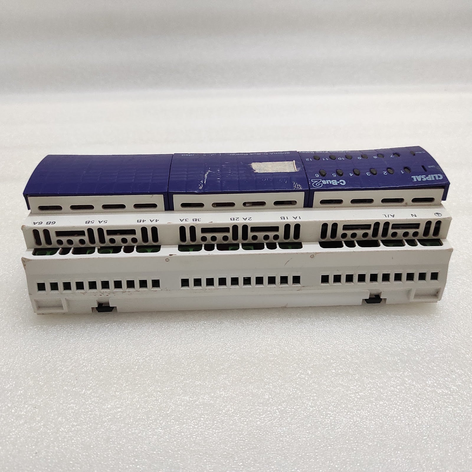 CLIPSAL C-BUS2 12-CHANNEL VOLTAGE FREE RELAY L5512RVF  220-240V FOR PARTS