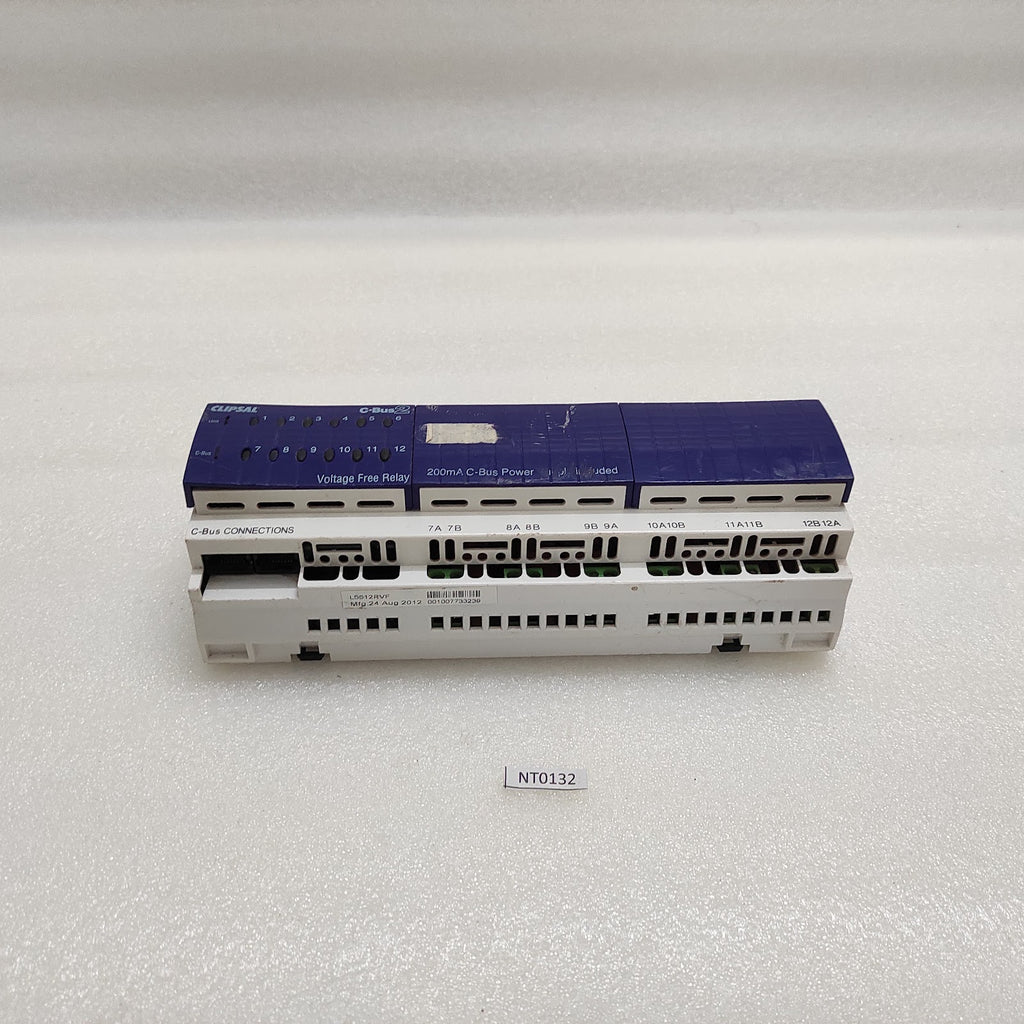 CLIPSAL C-BUS2 12-CHANNEL VOLTAGE FREE RELAY L5512RVF  220-240V FOR PARTS